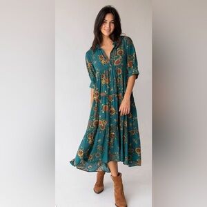 Natural Life Rebecca Midi Dress size S